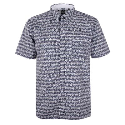 KAM 63 WAVE S/S SHIRT-new arrivals-KINGSIZE BIG & TALL
