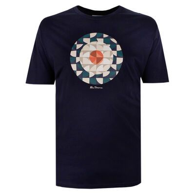 BEN SHERMAN GEO TARGET T-SHIRT-new arrivals-KINGSIZE BIG & TALL