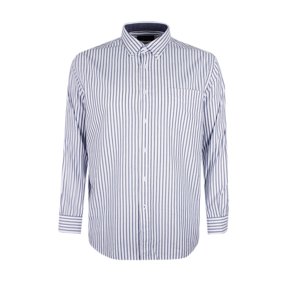 GAZMAN OXFORD STRIPE L/S SHIRT