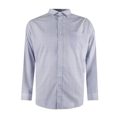 BACKBAY 203 GEO L/S SHIRT-new arrivals-KINGSIZE BIG & TALL