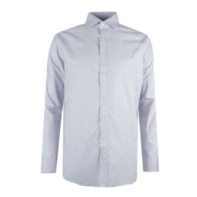 DANIEL HECTHER TALL STRIPE L/S BUSINESS SHIRT-new arrivals-KINGSIZE BIG & TALL