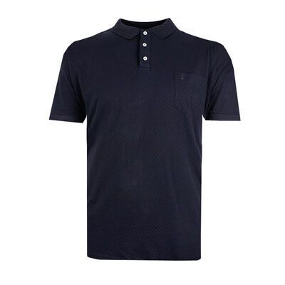 NORTH 56° TEXTURED POLO-new arrivals-KINGSIZE BIG & TALL