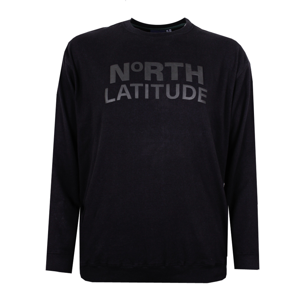 NORTH 56° 123 LOGO SWEAT TOP