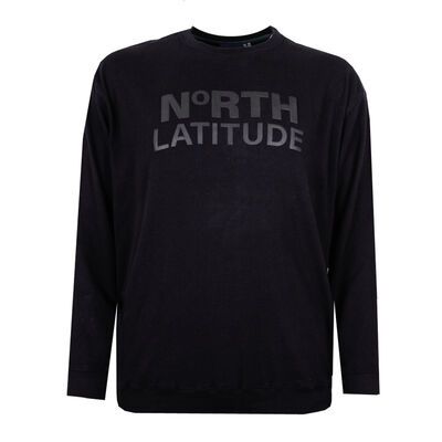 NORTH 56° 123 LOGO SWEAT TOP-new arrivals-KINGSIZE BIG & TALL