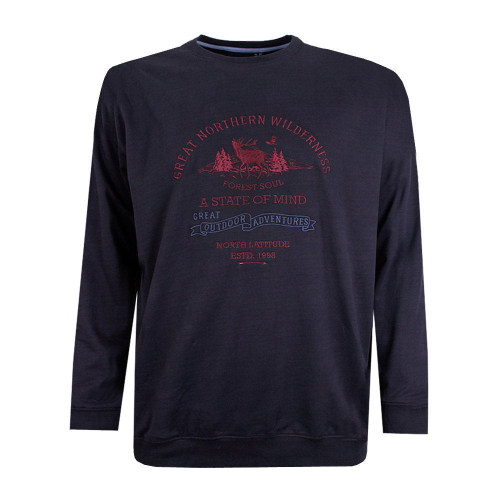 NORTH 56° WILDERNESS SWEAT TOP