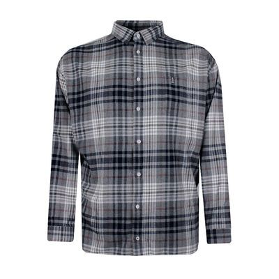 NORTH 56° 135 BRUSHED L/S SHIRT -new arrivals-KINGSIZE BIG & TALL