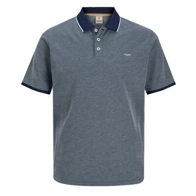 JACK & JONES DUAL TONE POLO -new arrivals-KINGSIZE BIG & TALL