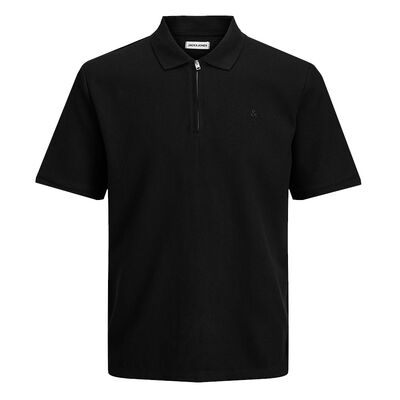 JACK & JONES TEX AUSTINE ZIP POLO-new arrivals-KINGSIZE BIG & TALL