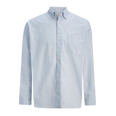 JACK & JONES DUAL STRIPE L/S SHIRT -new arrivals-KINGSIZE BIG & TALL