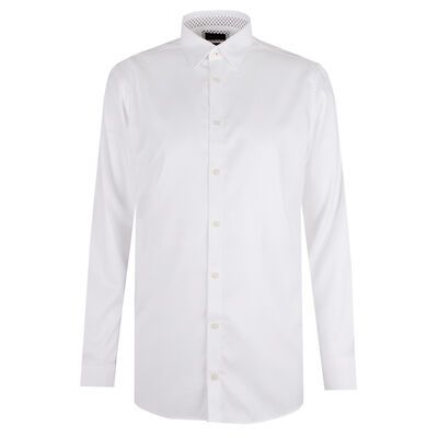 BROOKSFIELD 614 TEX DIA TALL L/S BUSINESS SHIRT-new arrivals-KINGSIZE BIG & TALL
