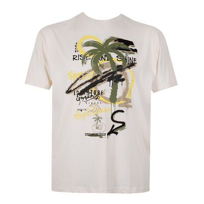 NORTH LATITUDE TROPICAL T-SHIRT -new arrivals-KINGSIZE BIG & TALL