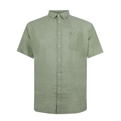 NORTH LATITUDE PLAIN LINEN S/S SHIRT-new arrivals-KINGSIZE BIG & TALL