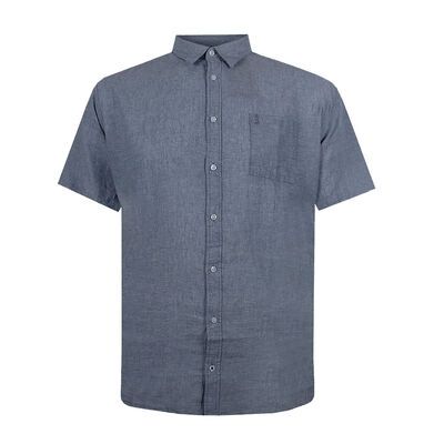 NORTH LATITUDE PLAIN LINEN S/S SHIRT-new arrivals-KINGSIZE BIG & TALL