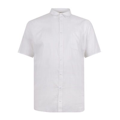NORTH LATITUDE PLAIN LINEN S/S SHIRT-new arrivals-KINGSIZE BIG & TALL