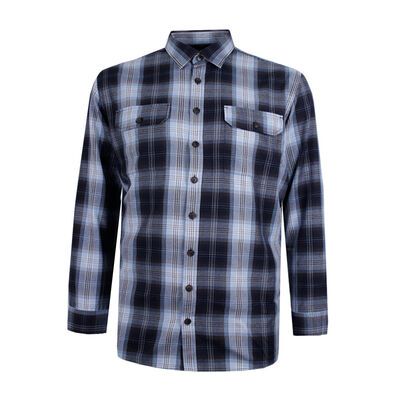 CASA MODA CHECK SHACKET-new arrivals-KINGSIZE BIG & TALL
