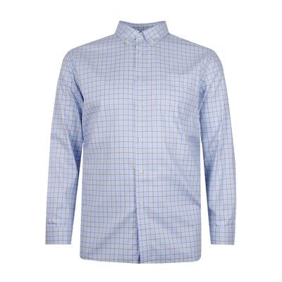 GAZAMAN 104 MULTI CHECK L/S SHIRT-new arrivals-KINGSIZE BIG & TALL