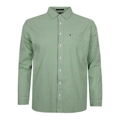 PILBARA C173 GINGHAM CHECK L/S SHIRT-new arrivals-KINGSIZE BIG & TALL