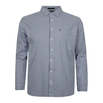 PILBARA C173 GINGHAM CHECK L/S SHIRT-new arrivals-KINGSIZE BIG & TALL