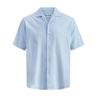 JACK & JONES BREEZE LINEN S/S SHIRT-new arrivals-KINGSIZE BIG & TALL