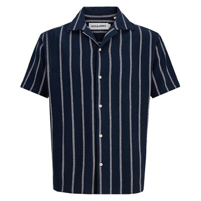 JACK & JONES KNIT S/S SHIRT-new arrivals-KINGSIZE BIG & TALL