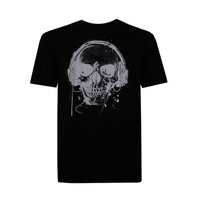 KAM SKULLPHONE T-SHIRT-new arrivals-KINGSIZE BIG & TALL