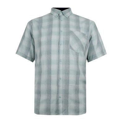 KAM 382 CHECK S/S SHIRT-new arrivals-KINGSIZE BIG & TALL