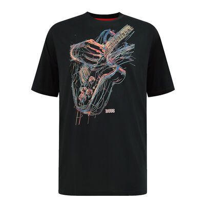 DUKE ELLIOTT GUITAR T-SHIRT-new arrivals-KINGSIZE BIG & TALL