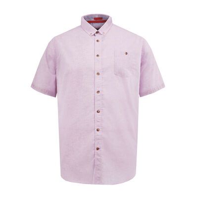 DUKE CLARKE LINEN BLEND S/S SHIRT-new arrivals-KINGSIZE BIG & TALL