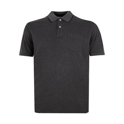 GAZMAN 006 TEXTURED POLO -new arrivals-KINGSIZE BIG & TALL