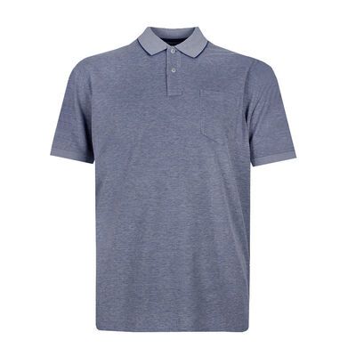 GAZMAN 006 TEXTURED POLO -new arrivals-KINGSIZE BIG & TALL