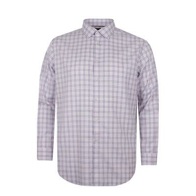 GAZMAN 064 CHECK L/S SHIRT-new arrivals-KINGSIZE BIG & TALL