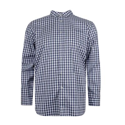 GAZMAN GINGHAM CHECK L/S SHIRT-new arrivals-KINGSIZE BIG & TALL