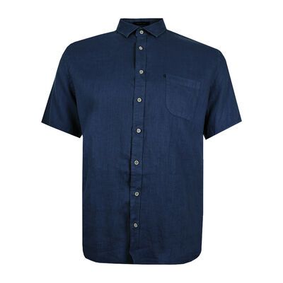 PILBARA LINEN S/S SHIRT-new arrivals-KINGSIZE BIG & TALL