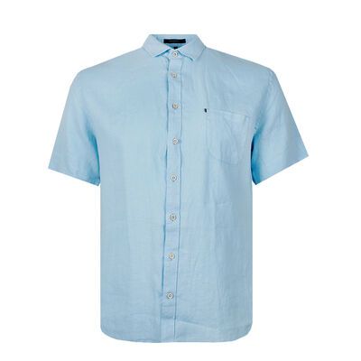 PILBARA LINEN S/S SHIRT-new arrivals-KINGSIZE BIG & TALL