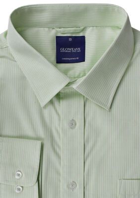 GLOWEAVE STRIPE L/S SHIRT-shirts casual & business-KINGSIZE BIG & TALL