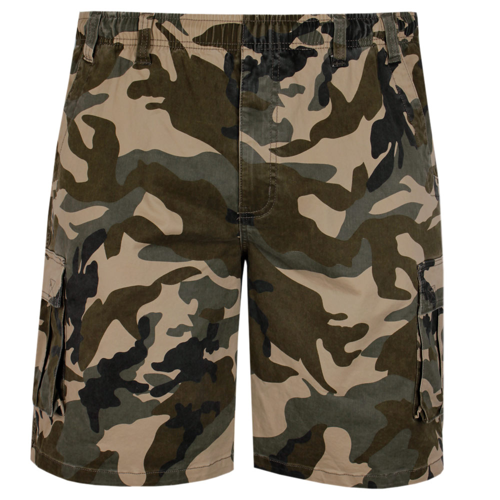 camouflage short pants