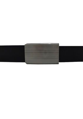 BUCKLE BELT 35MM NICKLE BUCKLE-belts-KINGSIZE BIG & TALL